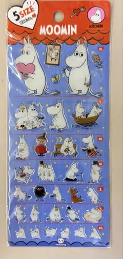 MOOMIN ムーミン 5サイズ ステッカー シール