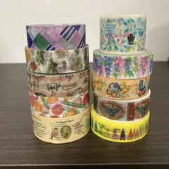 【mt限定品9個、他1個】マスキングテープまとめ売り