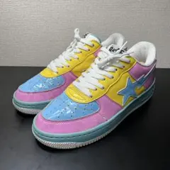 ee9 アベイジングエイプ スニーカー 紫 ロードスター 迷彩柄 26cm 