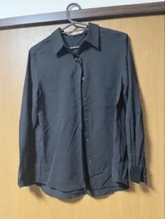 UNIQLO レーヨンブラウス　ブラック Sサイズ