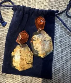 一点物ピアス/ハンドメイド