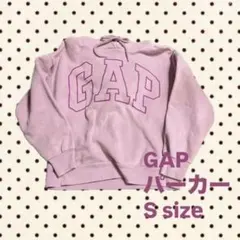 GAP ピンク ロゴパーカー　レディース　S 平成　y2k ギャル　スウェット