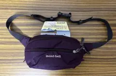 mont-bell モンベル デルタガセットポーチウエストポーチ パープルM