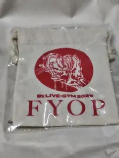 B'z ミニ巾着 ナチュラル ガチャガチャ