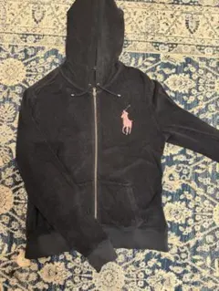 ラルフローレン ピンクポニー ジップパーカー