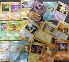 pokemon cards 100枚 まとめ売り 旧裏 ピカチュウ 拡張シート - メルカリ