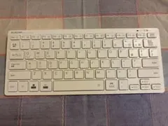 エレコムELECOM Bluetooth キーボード TK-FBP102 WH