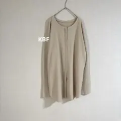 KBF ULTRA THERMO 2WAY ジップアップ ワッフル トップスのサムネイル