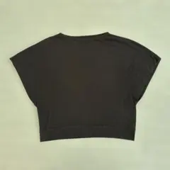 MUJI 半袖Tシャツ ブラック XS-Sサイズのサムネイル