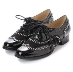 Bridget Birkin スタッズ　ビジュー　シューズ 24.5cm