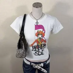 Y2K ANNA SUI プリント Tシャツ 海賊 平成ギャルのサムネイル