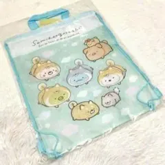 Ｒ　すみっコぐらし　２ウェイナップサックトートバッグ巾着体操服着替靴水泳プールＢ