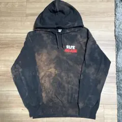 ストリート系 00s 黒パーカー リメイク