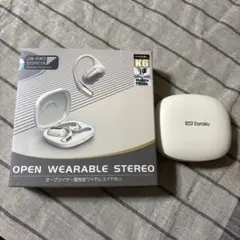 オープンイヤー型完全ワイヤレスイヤホン