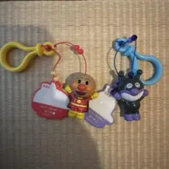 アンパンマンミュージアム内限定　ネームキーホルダー　2個