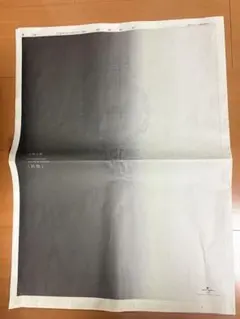 大森元貴 灰色 新聞広告