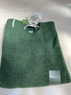 ユニクロ　ANNA HINDMARCH グリーン セーター S
