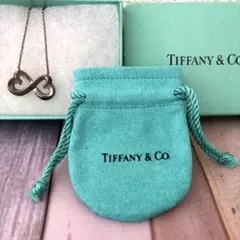 TIFFANYティファニー ダブルラビングハート ペンダント　ネックレス