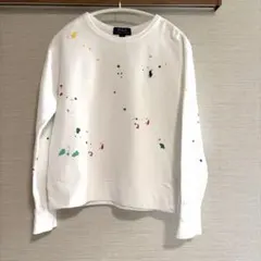 「ラルフローレン 長袖Tシャツ 白 150」
