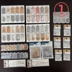 ①ハンドメイドパーツまとめ売り||基礎金具アクセサリー資材スペーサー貴和製作所