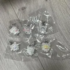 【*え様 サンリオ ふわふわスノー めじるしアクセサリー コンプリートセット