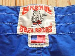 BIRDWELL Beach Britches 青 サーフパンツ 30　ハワイのサムネイル