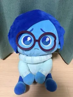 インサイド・ヘッド カナシミ ぬいぐるみ　35㎝