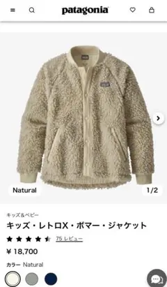 パタゴニア　レトロX・ボマー・ジャケット