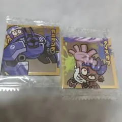 【新品】スプラトゥーン3 ナワバトラー　シール　ウエハース　2枚セット➀