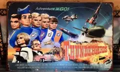 サンダーバード ブリキ・プレート横型 送料込