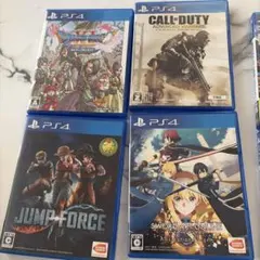 ps4 ソフト　まとめ売り　ドラゴンクエスト　ナルト　等