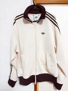 Y*a様 adidas 80s トラックジャケット ブラウン ベージュ 在原みゆ