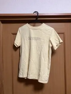 ✴︎OPAQUE.CLIP/黄色ロゴTシャツ/Mサイズのサムネイル