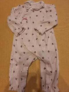 Breeze　ブリーズ　après les cours　チェリー柄　ロンパース