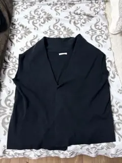 AMERICAN HOLIC ブラックノースリーブベスト アメリカンホリック