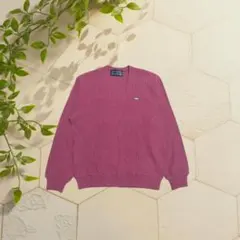 【古着】80s 90s Jack Nicklaus リブ編み Vネックセーター