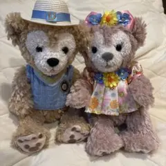 ダッフィー シェリーメイ ぬいぐるみ 2体 セット