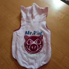 犬用ウェア Mr.Pig フード付きタンクトップ