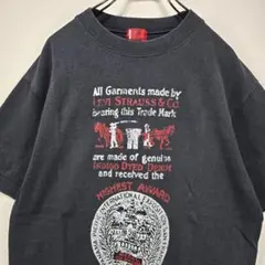 Levi's Red Tab　y2k　Tシャツ　M　ビッグプリント　希少　00s