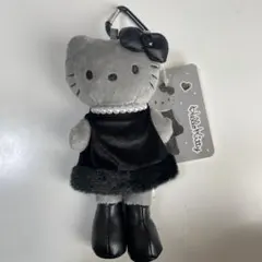 スタイルアップマスコット　ハローキティ　GOGOギャル　シルバー　グレー　脚長