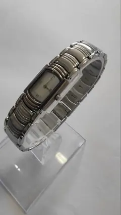 極美品 希少】SEIKO ALBA ブレスレットウォッチ デジタル シルバー