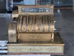 【希少・博物館級】1900年代初頭 NCR社製 アンティーク 真鍮レジスター 2026年最新】ナショナルレジスターの人気アイテム - メルカリ