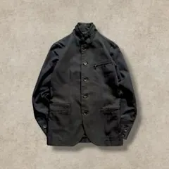 ジャケット　細身　ギミック　黒　モード　お兄系　カジュアル