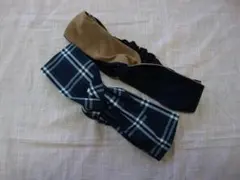 ★未使用★クロスヘアターバン・  ヘアバンド★２点セット