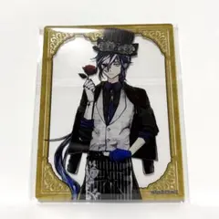 悪魔執事と黒い猫 キャラフレームカード ボスキ　あくねこ