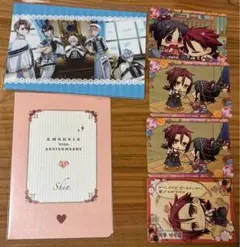 アムネシア　シン　メッセージカード、トラブル・マギア ポストカード