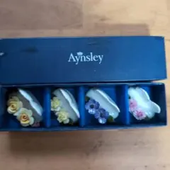 Aynsley 陶器 カ−ドたて 4個セットのサムネイル