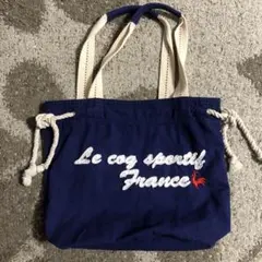 Le coq sportif France トートバッグ ネイビーのサムネイル