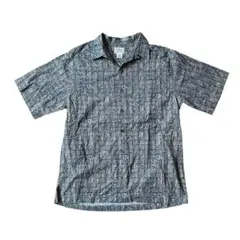 N1175 EVISU エビス 総柄ポロシャツ グレー 42 良品 - メルカリ