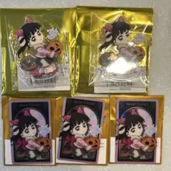 鬼滅の刃　ハロウィン　栗花落カナヲ　アクリルスタンド　メタリックカード　セット